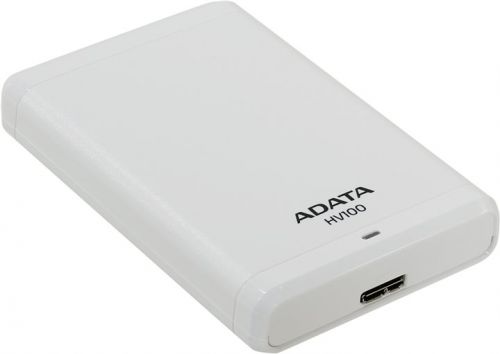 Внешний жесткий диск 2.5&#039;&#039; ADATA AHV100-2TU3-CWH 2TB USB 3.0 White
