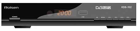  Ресивер цифровой телевизионный DVB-T2 Rolsen RDB-902