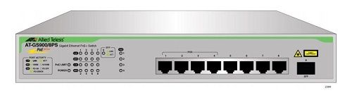  неуправляемый Allied Telesis AT-GS900/8PS-50