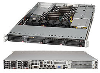  Серверная платформа 1U Supermicro SYS-6018R-WTR