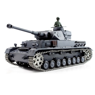  Радиоуправляемая модель танка Heng Long 3859-1 Pro Panzerkampfwagen IV Ausf.F2, 1:16, дым