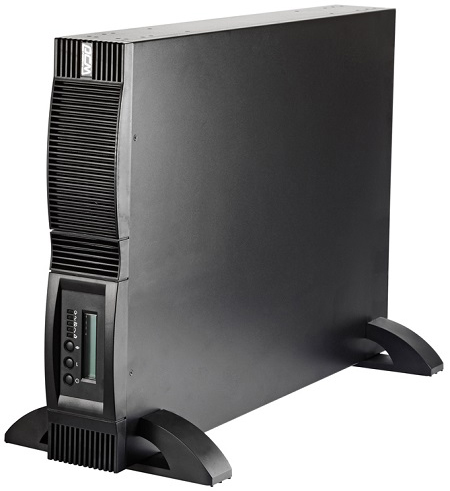  Источник бесперебойного питания Powercom VRT-2000XL Vanguard RM, On-Line, 2000VA/1800W, Rack, IEC, LCD, Serial+USB, SmartSlot, подкл. доп. батарей