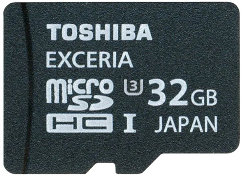  Карта памяти 32GB Toshiba SD-CX32UHS1(6A 32GB microSD SDHC Class10 UHS-1 Exceria