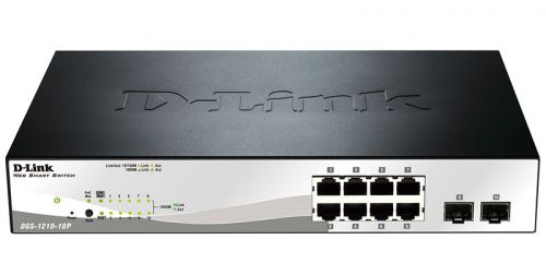  PoE D-link DGS-1210-10P