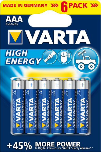  Батарейка Varta High energy AAA