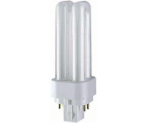  Лампа люминесцентная Osram DULUX D/E 26/840 4p G24q-3