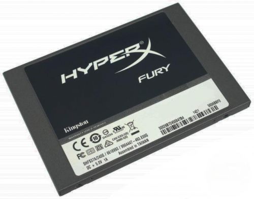  Твердотельный накопитель SSD 2.5&#039;&#039; Kingston SHFS37A/120G HyperX FURY 120GB MLC SandForce SF-2281 SATA 6Gb/s 120/420Mb 52000 IOPS + 9,5mm ADP