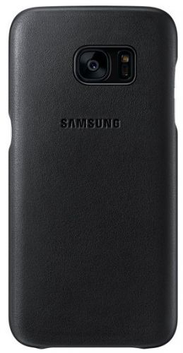  Чехол для телефона Samsung EF-VG935LBEGRU (клип-кейс) для Galaxy S7 edge Leather Cover черный