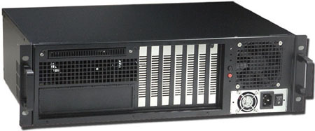  серверный 3U Procase FM360S-B-0 front-access, черный, без блока питания, глубина 305мм, MB 12"x9.6"