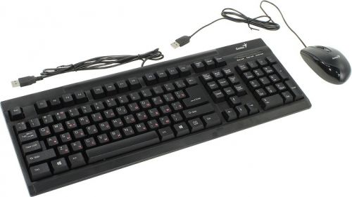 Клавиатура и мышь Genius KM-122 USB, (KB-125/DX-100X) 31330214100