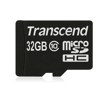  Карта памяти 32GB Transcend TS32GUSDC10 microSDHC Class 10