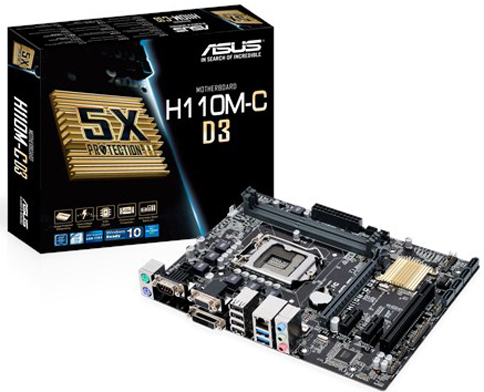 Asus H110M-C D3