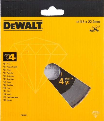  Диск отрезной DeWALT DT 3735