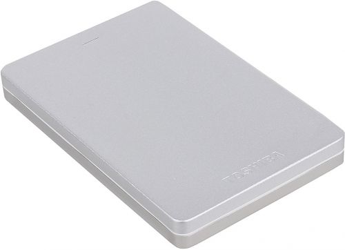  Внешний жесткий диск 2.5&#039;&#039; Toshiba CANVIO ALU 500GB silver