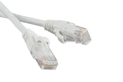  Кабель патч-корд UTP 5e кат. 5м. Hyperline PC-LPM-UTP-RJ45-RJ45-C5e-5M-LSZH-WH