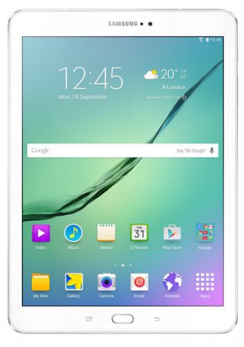 Samsung Galaxy Tab S2 SM-T813 32Gb белый Exynos 5433 (1.9) 8C, RAM3Gb, 9.7" 2048x1536, WiFi, BT, 8Mpix, 2.1Mpix, GPS, Android 6.0,Touch, micr