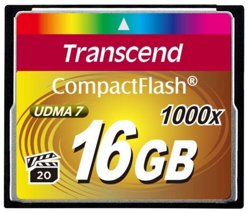  Карта памяти 16GB Transcend TS16GCF1000 , 1000X