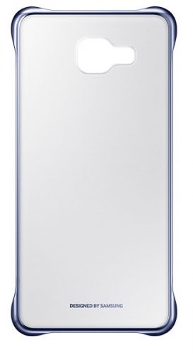  Чехол для телефона Samsung (клип-кейс) Galaxy A5 (2016) Clear Cover черный/прозрачный (EF-QA510CBEGRU)