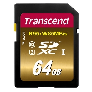  Карта памяти 64GB Transcend TS64GSDU3X SDXC Class 10 UHS-I U3X Ultimate