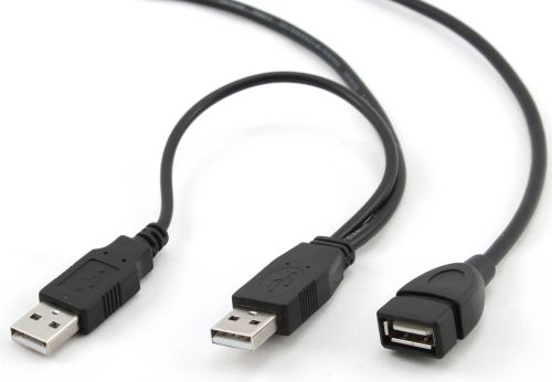  Кабель интерфейсный USB 2.0 удлинитель Cablexpert 2xAM/AF