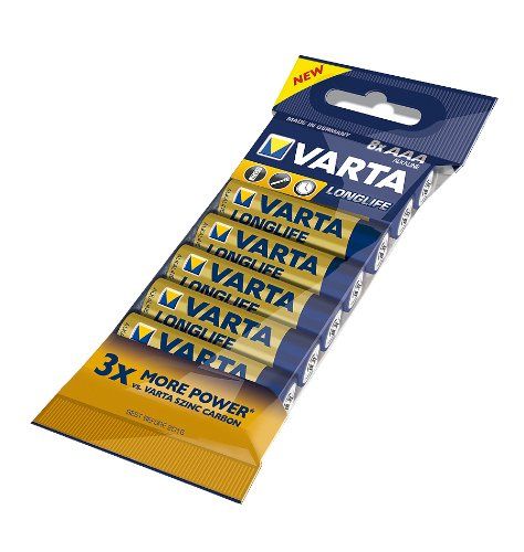  Батарейка Varta Longlife Extra AAA