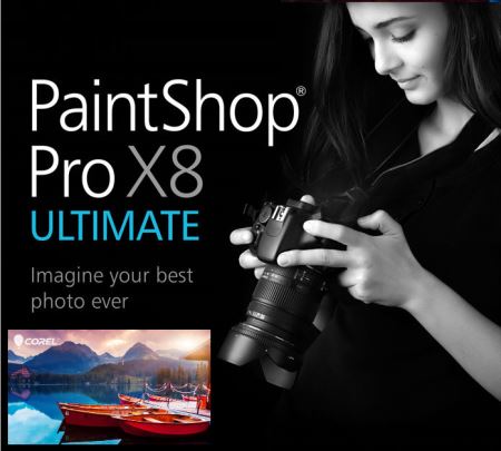  Право на использование (электронный ключ) Corel PaintShop Pro X8 Ultimate ML