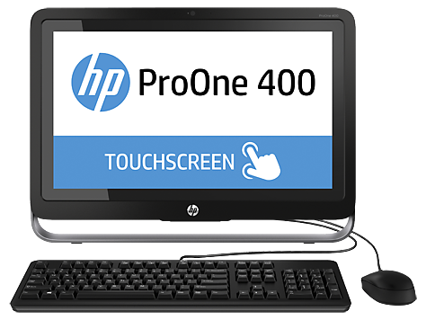 Моноблок 21.5&#039;&#039; HP ProOne 400 AIO (F4Q59EA) HD Touch Cel G1840T/4Gb/500Gb/DVDRW/DOS/WiFi/BT/клавиатура/мышь
