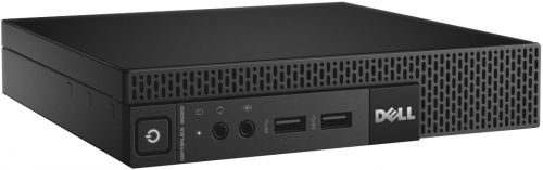  Компьютер Dell Optiplex 9020 Micro i5 4590T (2)/4Gb/500Gb 7.2k/HDG4600/DVDRW/Windows 7 Professional 64 upgW8Pro64/клавиатура/мышь