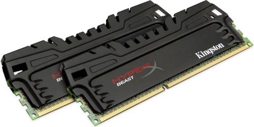  DDR3 16GB (2*8GB) Kingston HX324C11T3K2/16 HyperX XMP Beast Series ЗС3-19200 2400MHz CL 11-13-14 DR 1.65V