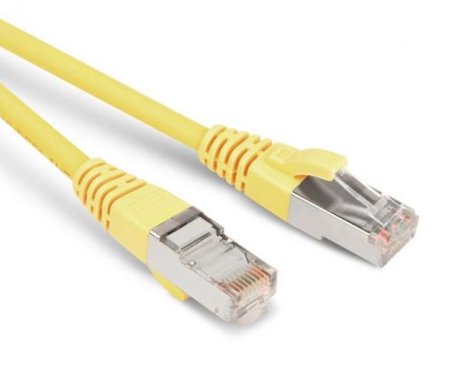  Кабель патч-корд FTP 5e кат. 3м. Hyperline PC-LPM-STP-RJ45-RJ45-C5e-3M-LSZH-YL