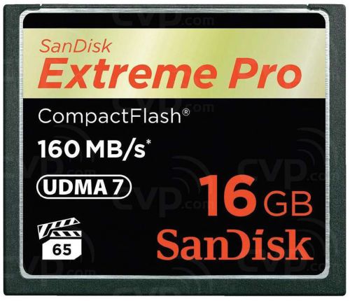  Карта памяти 16GB SanDisk SDCFXPS-016G-X46 Extreme 160MB/s