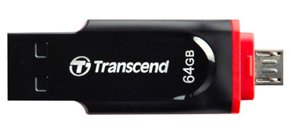  Накопитель USB 2.0 64GB Transcend TS64GJF340