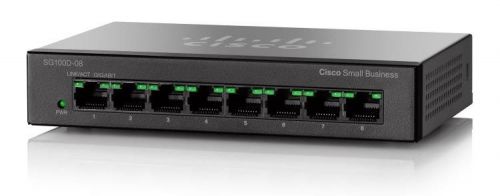  Коммутатор неуправляемый Cisco SB SG110D-08-EU