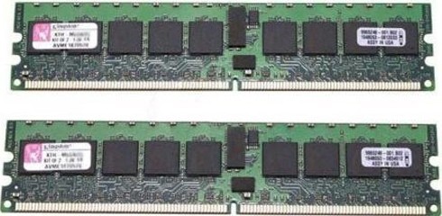 Kingston KTM2865/8G DDR II DIMM 8GB (PC2-3200) 400MHz ECC Reg Kit (2x4Gb) for IBM eServer xSeries 226, 260, 366, 460 (1/2 of 30R5147; 3