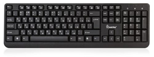  Клавиатура проводная SmartBuy SBK-208P-K черная
