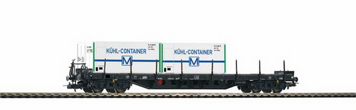  Платформа грузовая PIKO 54836 для перевозки контейнеров Rgs3910 DR