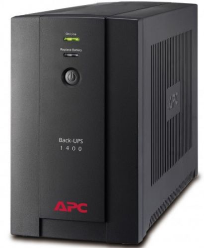 APC BX1400UI Back-UPS 1400VA/700W, 230V, AVR, Interface Port USB, (6) IEC Sockets