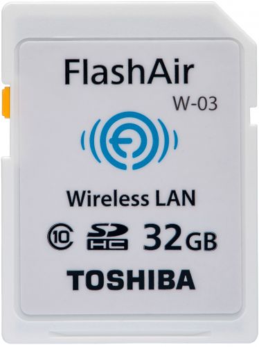  Карта памяти 32GB Toshiba SD-F32AIR03(8 SDHC Class10 Wireless