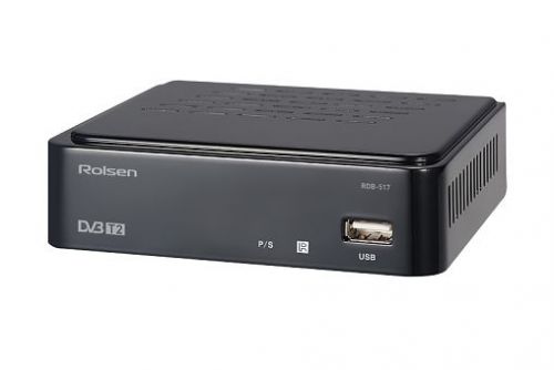  Ресивер цифровой телевизионный DVB-T2 Rolsen RDB-517