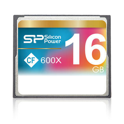  Карта памяти 16GB Silicon Power SP016GBCFC600V10 Compact Flash Card 600x