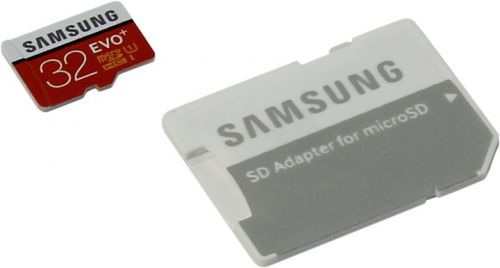  Карта памяти 32GB Samsung MB-MC32DA/RU MicroSDHC Class10 UHS-I UI EVO (SD adapter)