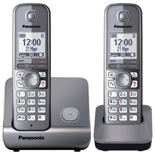  Телефон DECT Panasonic KX-TG6712RUM