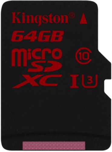  Карта памяти 64GB Kingston SDCA3/64GBSP MicroSDXC Class 10 UHS-I U3