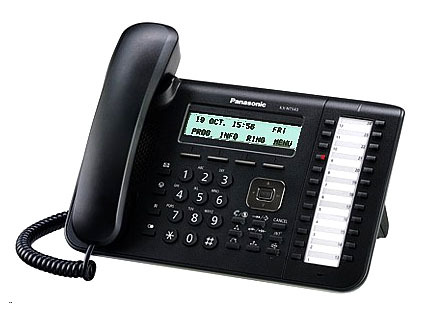  Телефон SIP Panasonic KX-UT133RU-B