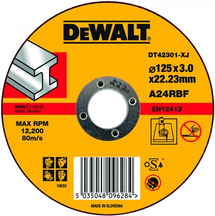  Диск отрезной DeWALT DT 42301