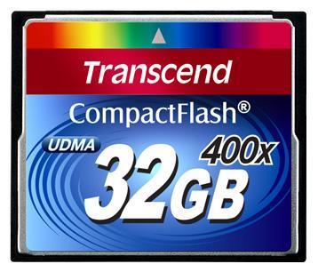  Карта памяти 32GB Transcend TS32GCF400 Compact Flash Card 400x