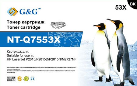  Тонер-картридж G&amp;G NT-Q7553X