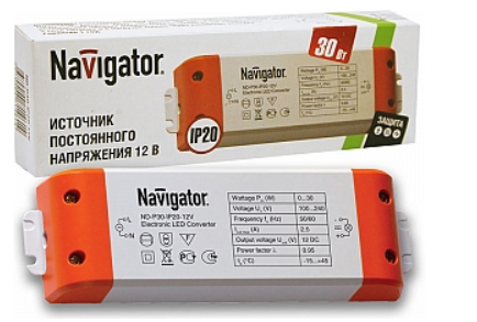  Адаптер Navigator ND-P30-IP20-12V