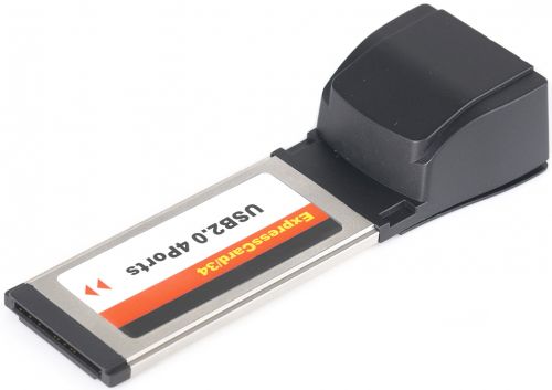  Адаптер ExpressCard Gembird PCMCIAX-USB24