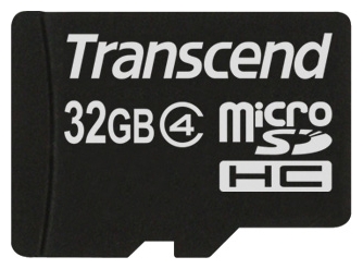  Карта памяти 32GB Transcend TS32GUSDHC4 MicroSDHC class 4